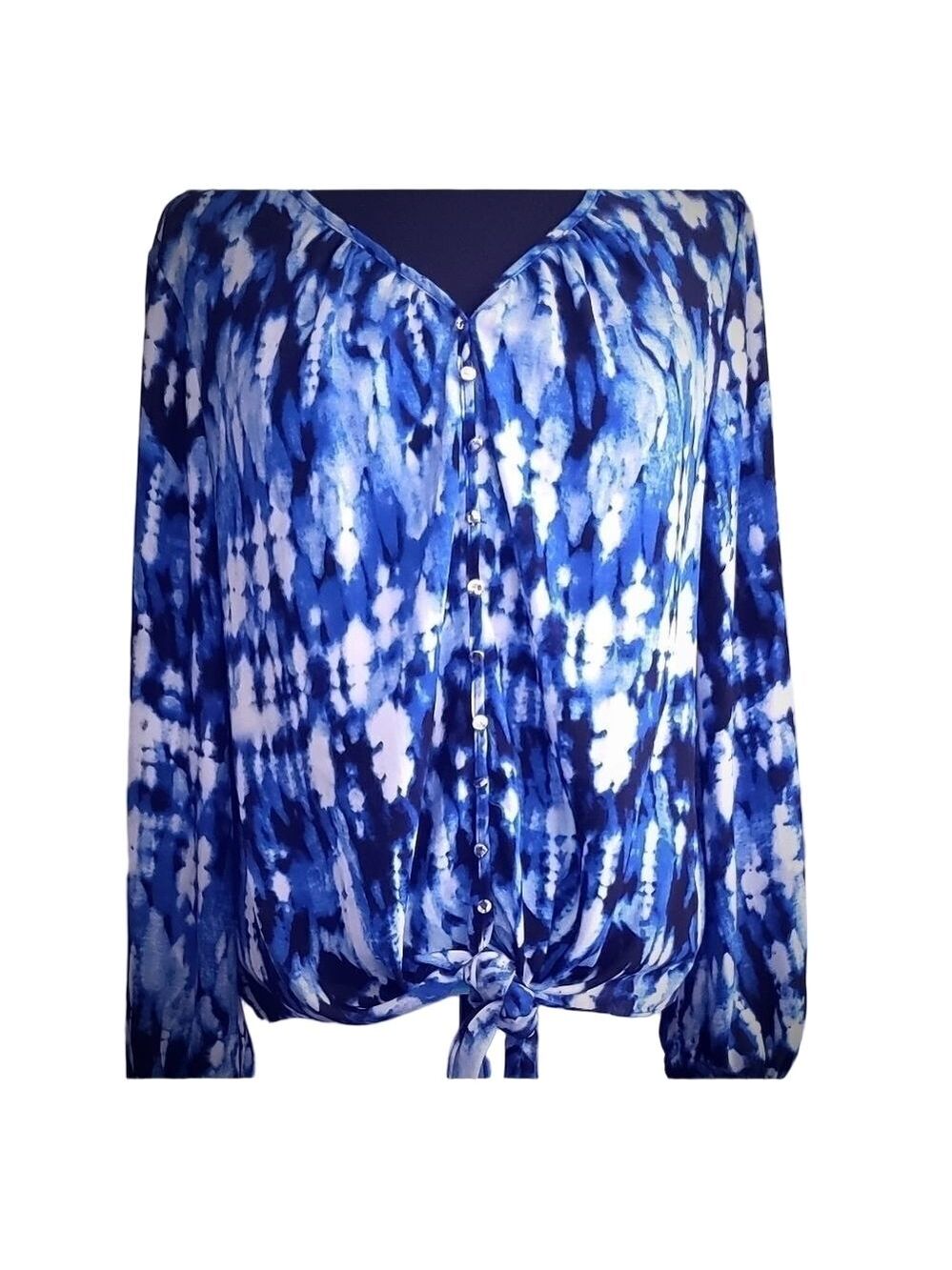 Sami and Jo Tie Dye Blouse - Picture 1 of 6